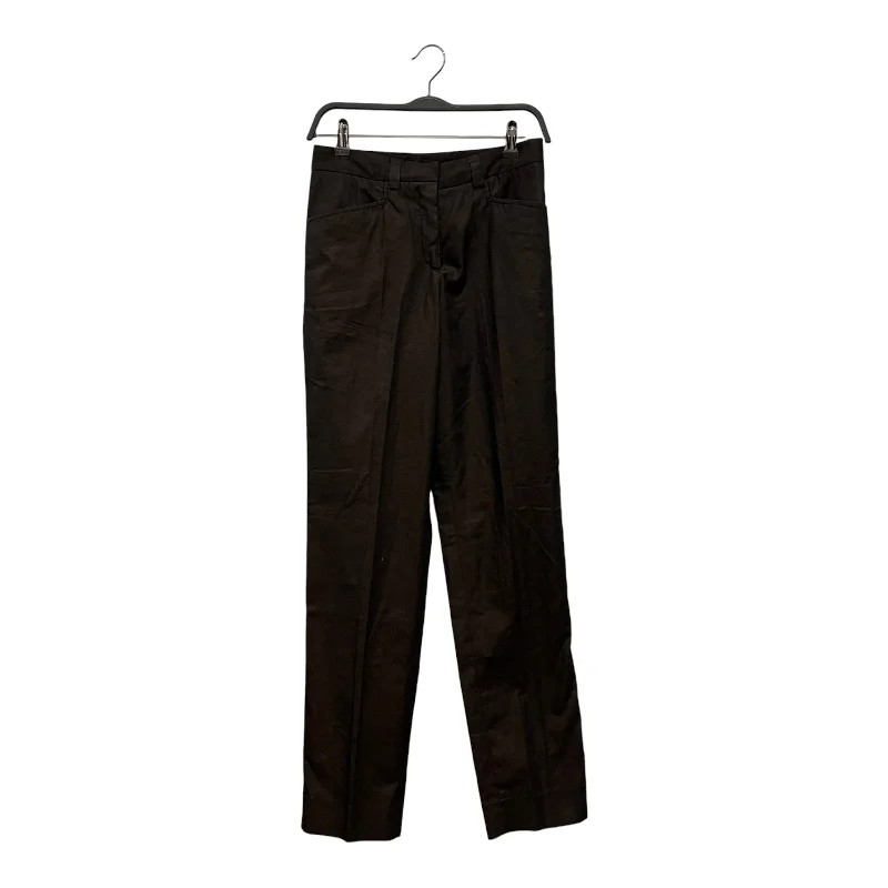 DOLCE&GABBANA/Straight Pants/32/Cotton/BRW/