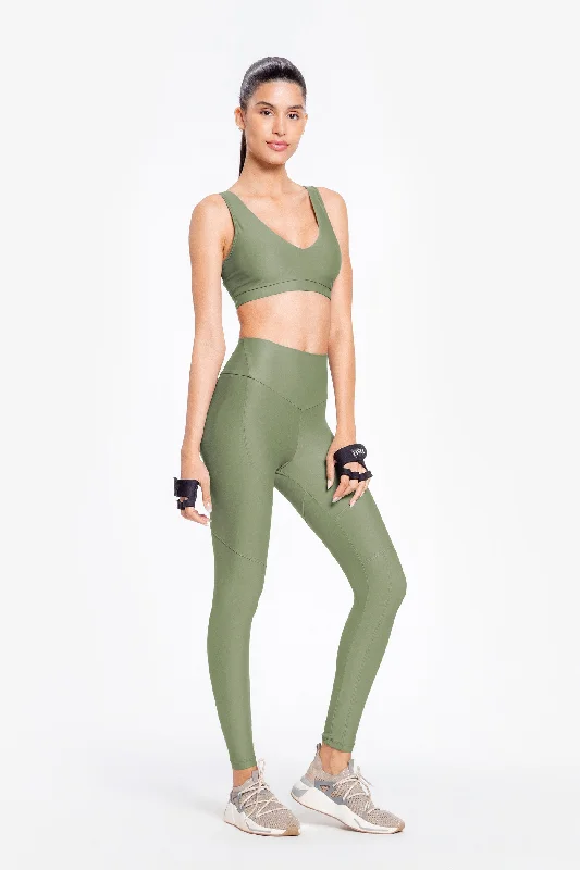 Holographic L! Fit Legging Unique Women's Upcycled
