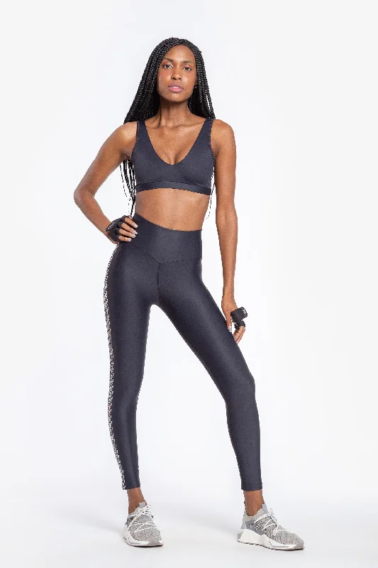 Holographic L! Legging Sporty Women's Tennis