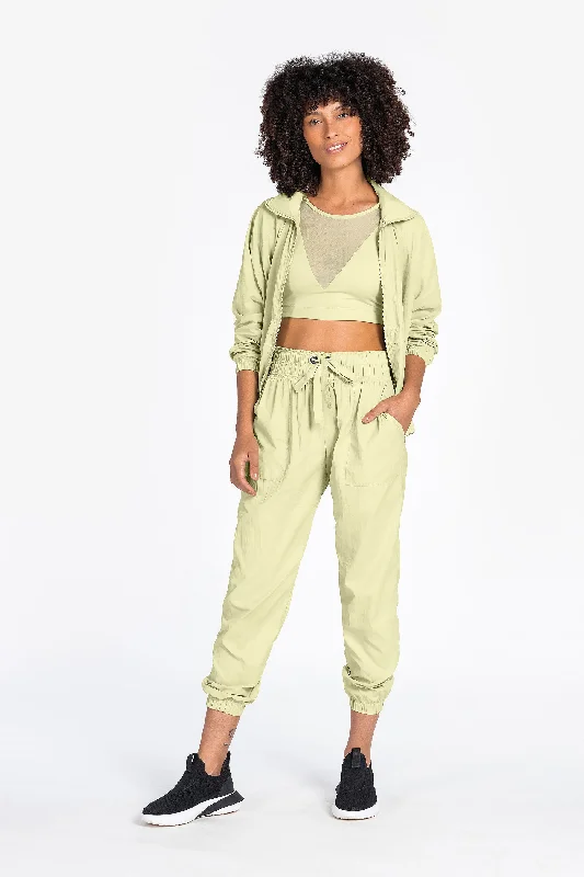 Nylon Track Pants Minimalist Women's Casual