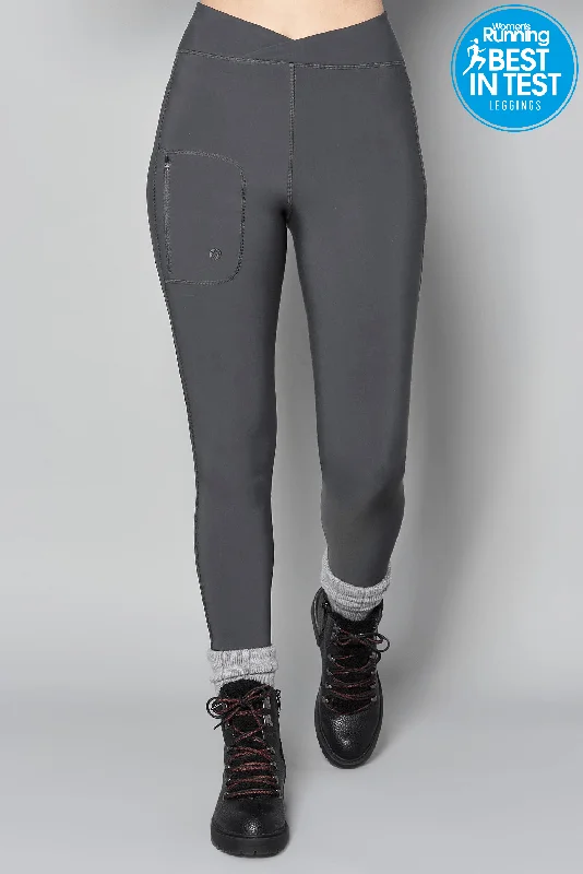 Outdoor Softshell Leggings - Storm Grey Modern Women's Tech