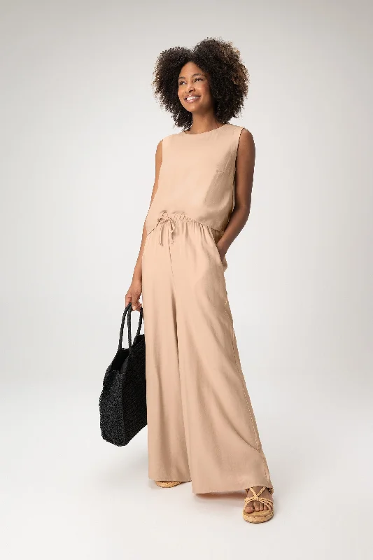 Prime Wide Pants Monochromatic All - in - one