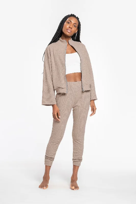 Relaxing Jogger Pants Classic Women's Pin - striped