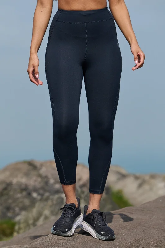 Trail Leggings - 7/8 Length - Black Refined Women's Hand - crafted