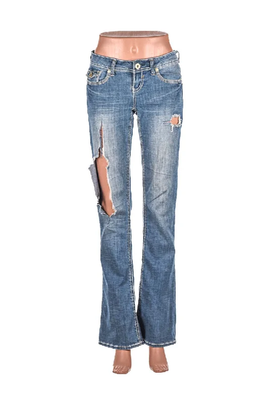 Womans Hydraulic Denim