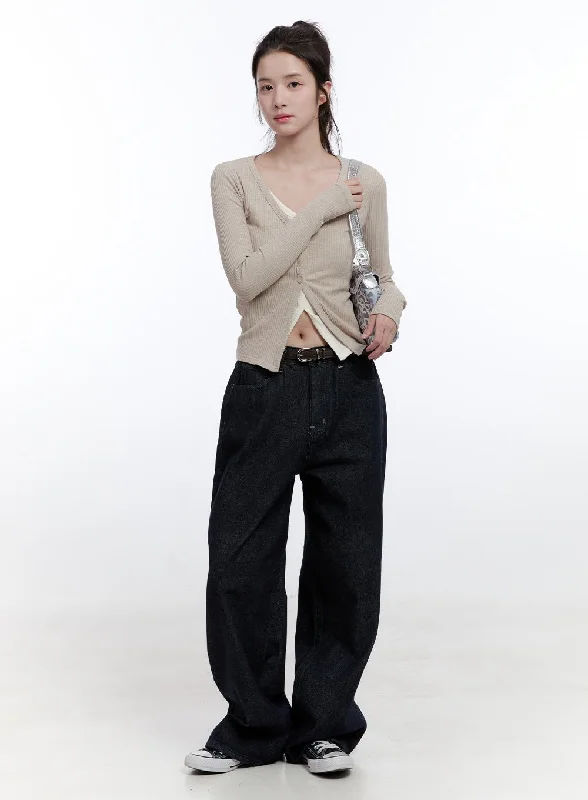 Alice Wide-Leg Jeans ON418