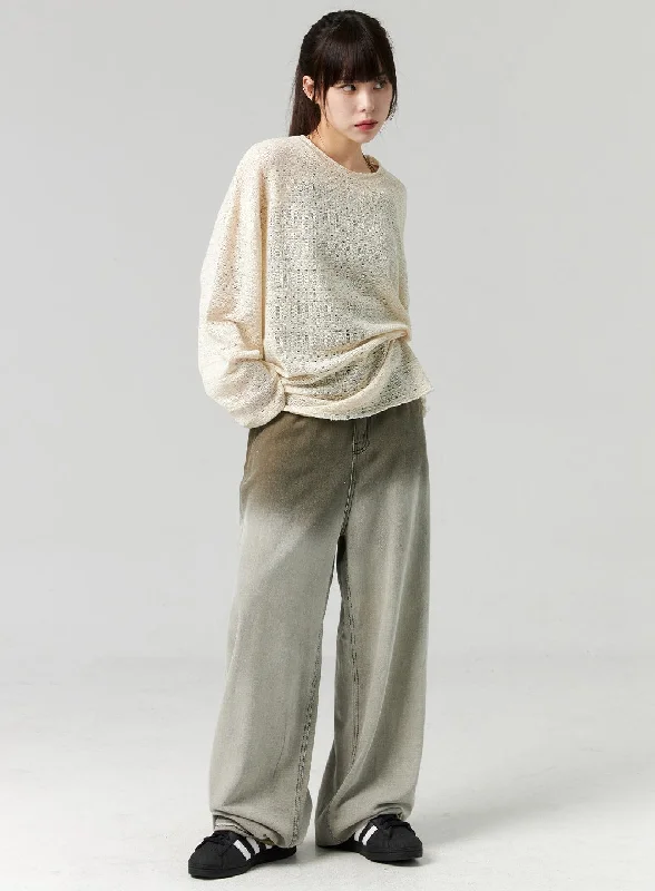 Gradient Baggy Pants CL320