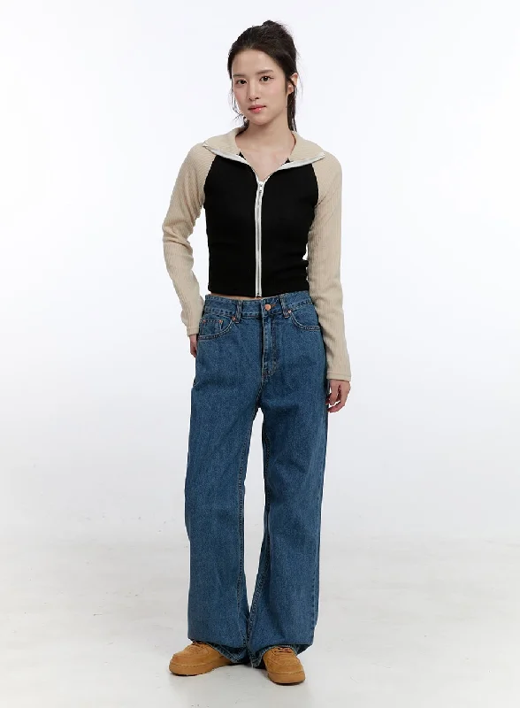 Melanie Wide-Leg Jeans ON418